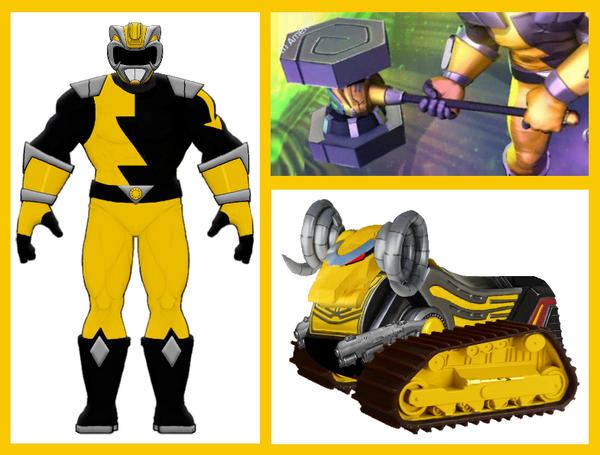 HyperForce Yellow Ranger by RedGalaxy93 on DeviantArt