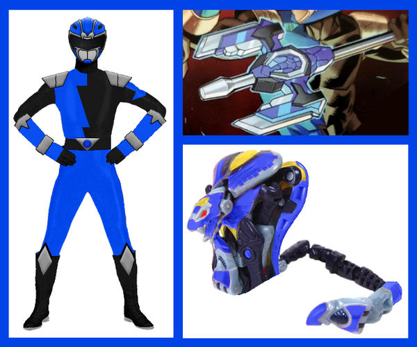 Hyper Force Blue Ranger by RedGalaxy93 on DeviantArt