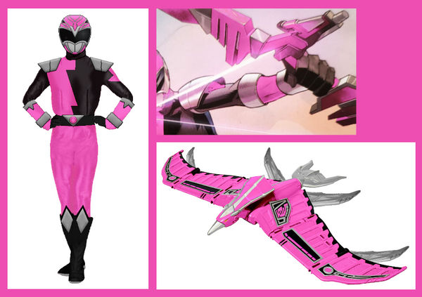 Hyper Force Pink Ranger by RedGalaxy93 on DeviantArt