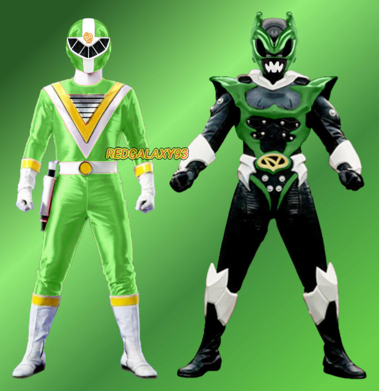 Supersonic / Psycho Green Ranger by RedGalaxy93 on DeviantArt