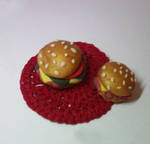 burger magnets by strictlyhandmade