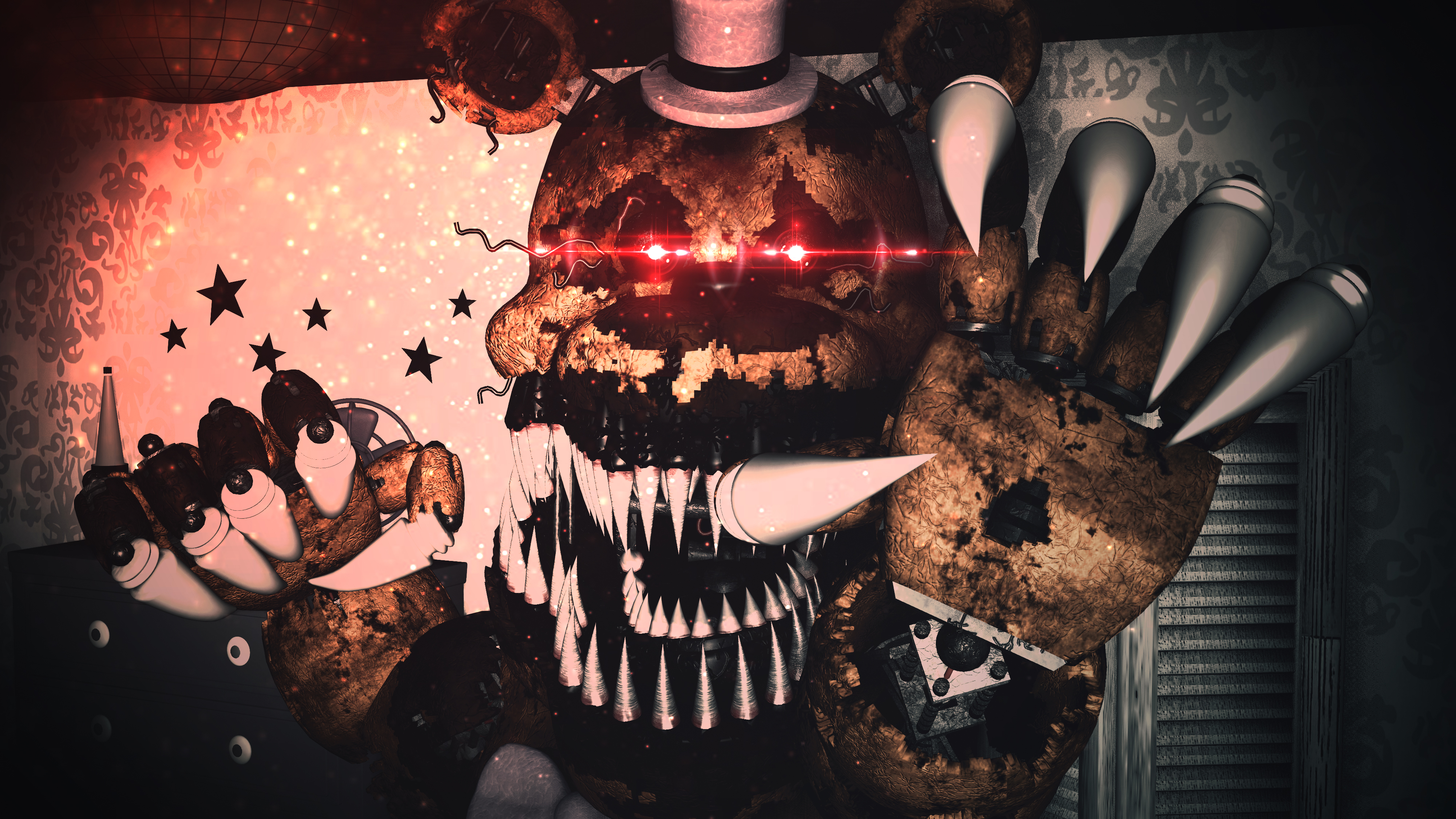 Fredbear Nightmare by LadyFiszi on DeviantArt