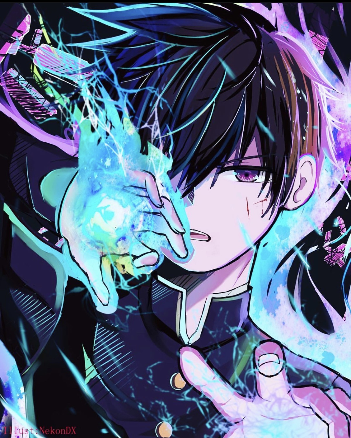 Ritsu Kageyama (2019) by Nekomine14 on DeviantArt