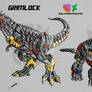 Grimlock and Slag Transformer Battle Machine