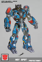 HOT SPOT TRANSFORMERS BATTLE MACHINE