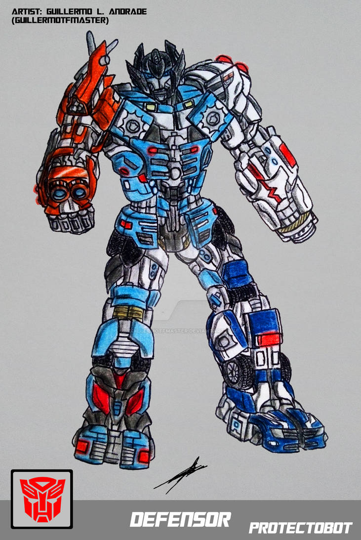 Defensor Robot DEFENSOR TRANSFORMERS BATTLE MACHINE by GUILLERMOTFMASTER on DeviantArt