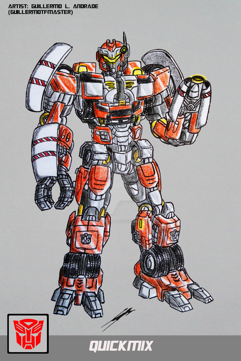 QUICKMIX TRANSFORMERS BATTLE MACHINE by GUILLERMOTFMASTER on DeviantArt