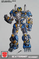 SCATTERSHOT TRANSFORMERS BATTLE MACHINE