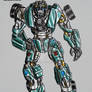 KUP TRANSFORMERS BATTLE MACHINE