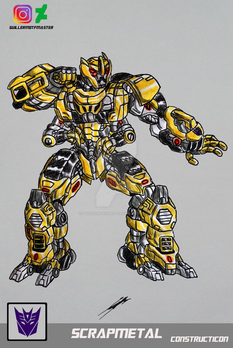 SCRAPMETAL TRANSFORMERS BATTLE MACHINE