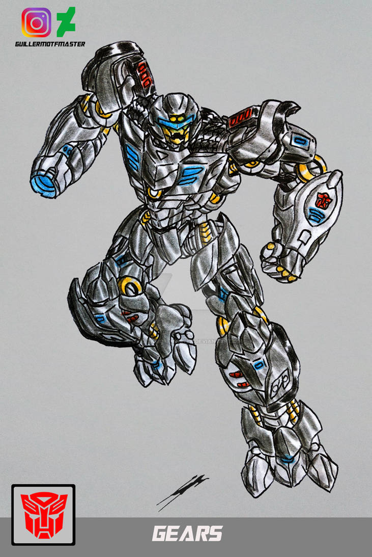 GEARS TRANSFORMERS BATTLE MACHINE by GUILLERMOTFMASTER on DeviantArt