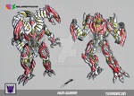 HUN-GURRR TRANSFORMERS BATTLE MACHINE