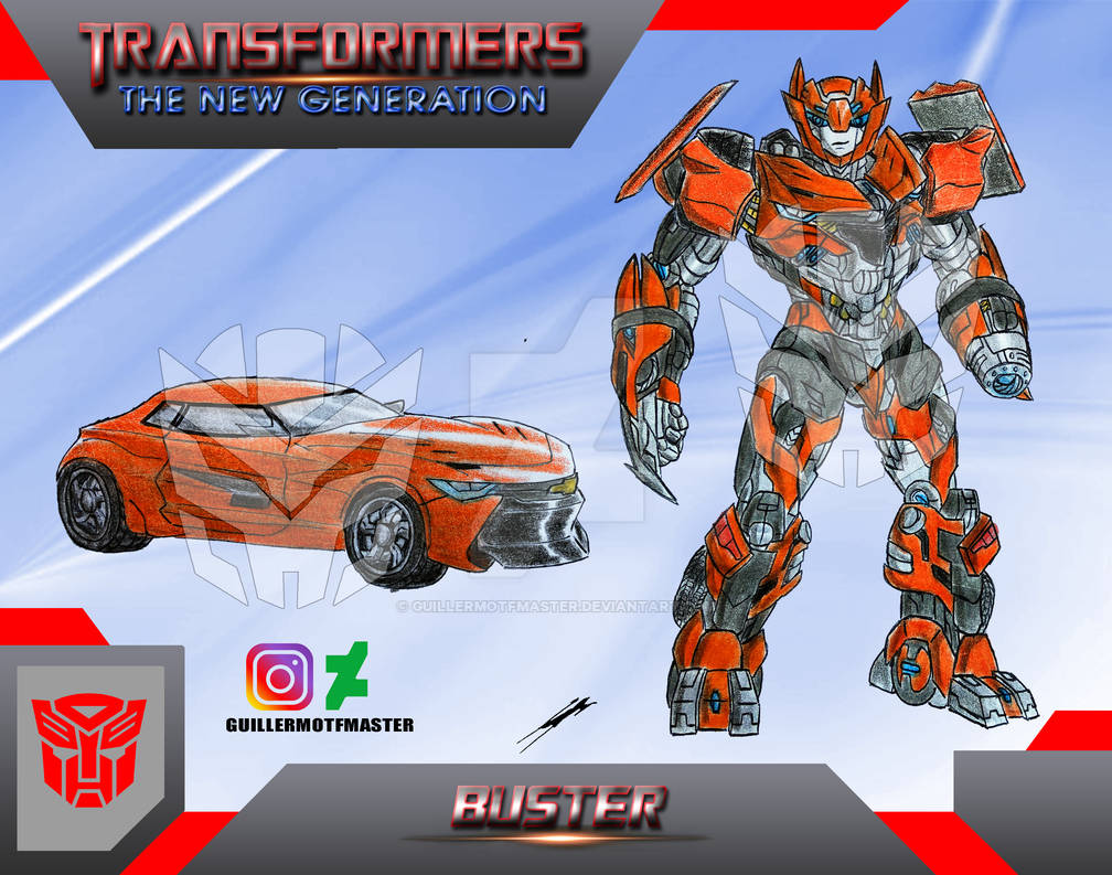 Buster (OC) Transformers The New Generation by GUILLERMOTFMASTER on ...