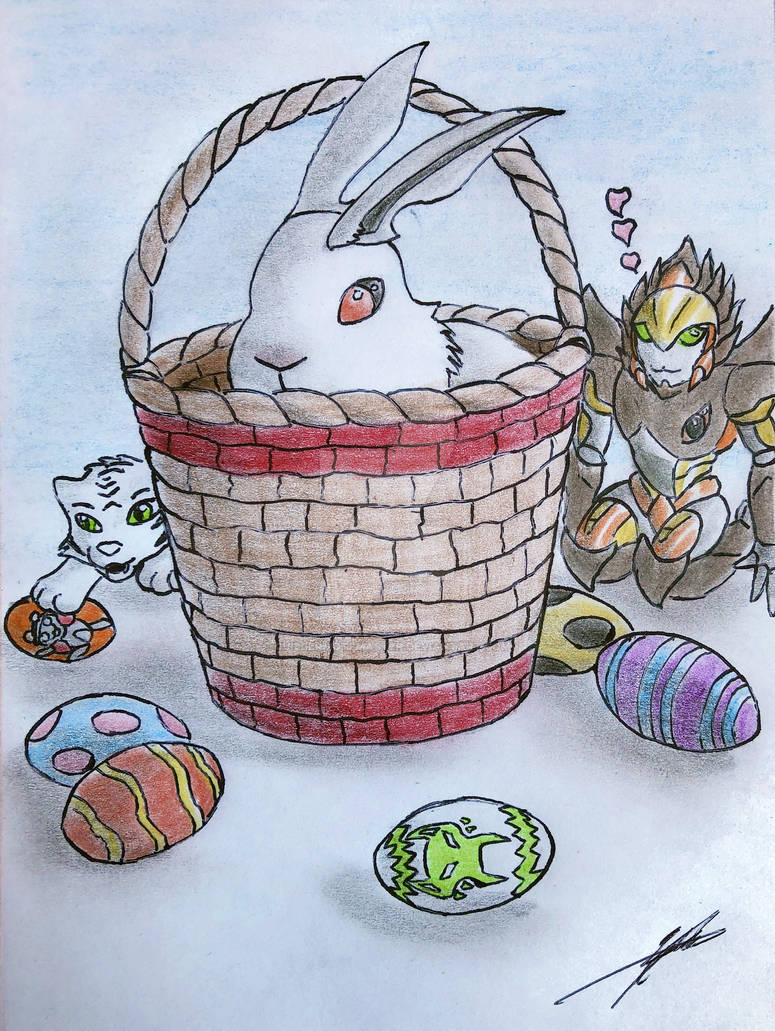 Happy Easter by GUILLERMOTFMASTER on DeviantArt