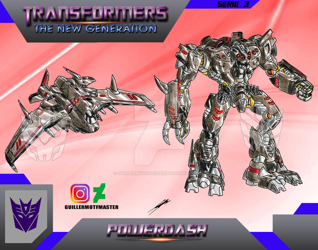 Powerdash (OC) Transformers The New Generation by GUILLERMOTFMASTER on ...