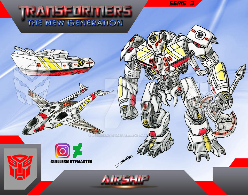 Transformers Rba Oc Airship (OC) Transformers The New Generation by GUILLERMOTFMASTER on ...