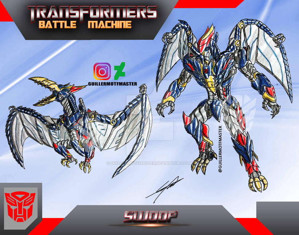 Swoop TF Battle Machine - Definitive by GUILLERMOTFMASTER on DeviantArt