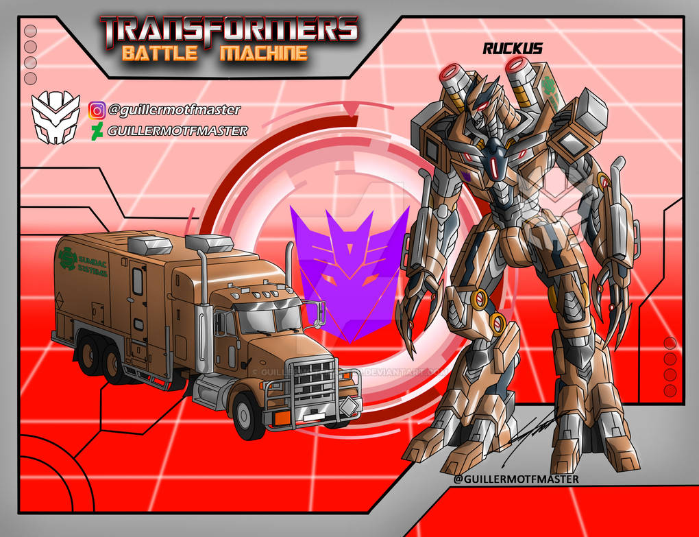 Ruckus Transformers BM - Definitive by GUILLERMOTFMASTER on DeviantArt