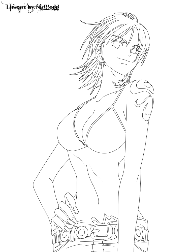 Lineart Nami