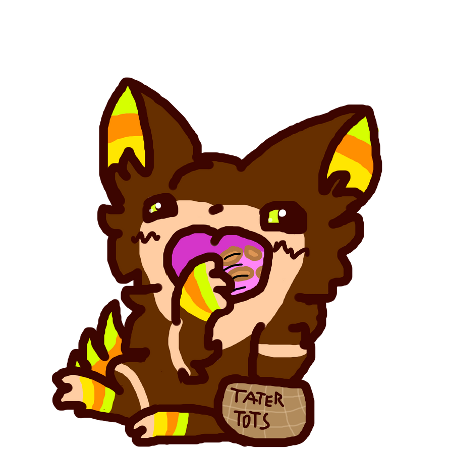 The tater tot seller by CottonToothless on DeviantArt