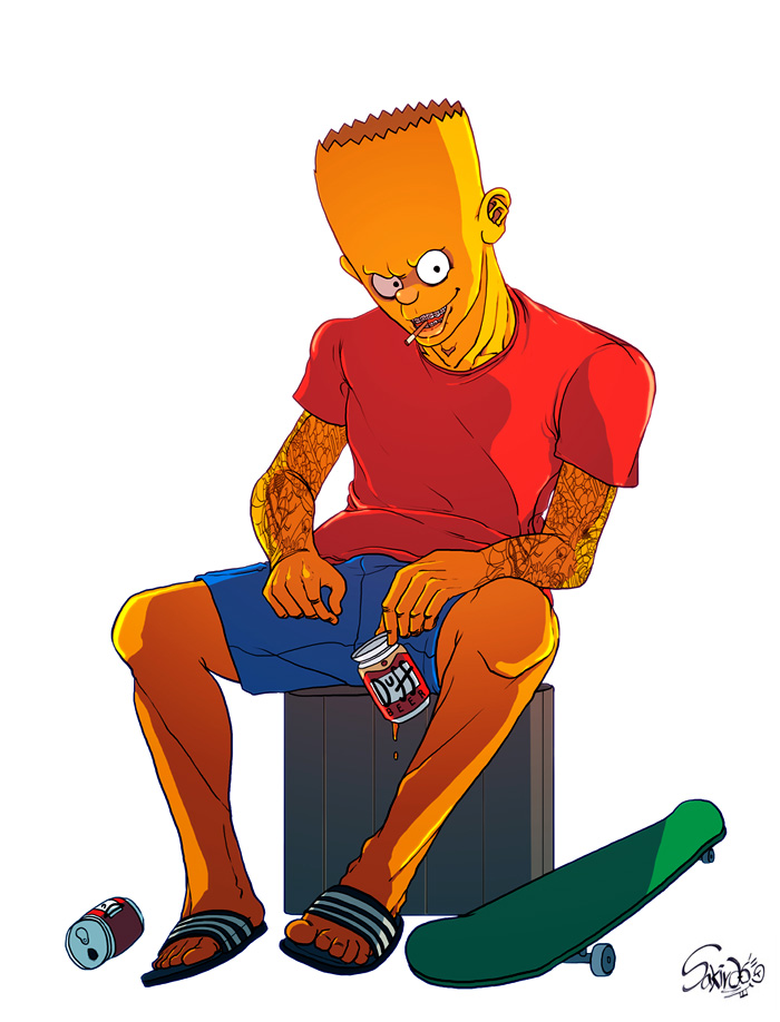 Bart Simpson Sad by logic700 on DeviantArt