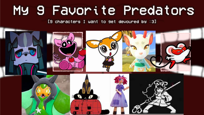 My Favorite Preds By Hazelfan306 On Deviantart My Favorite Preds By Hazelfan306 On Deviantart