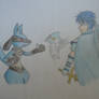 Ike and Lucario