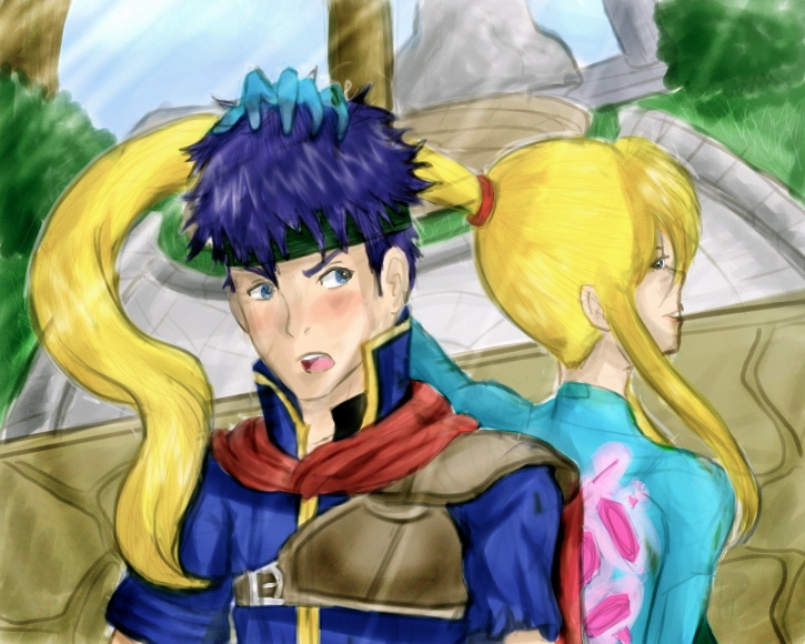 Ike and Samus