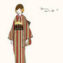 Kimono Autumn coordinate 1