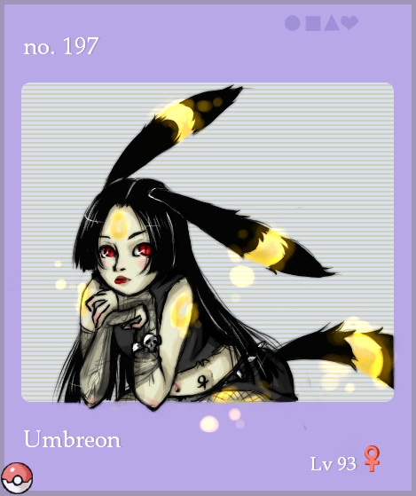 Gijinka Umbreon