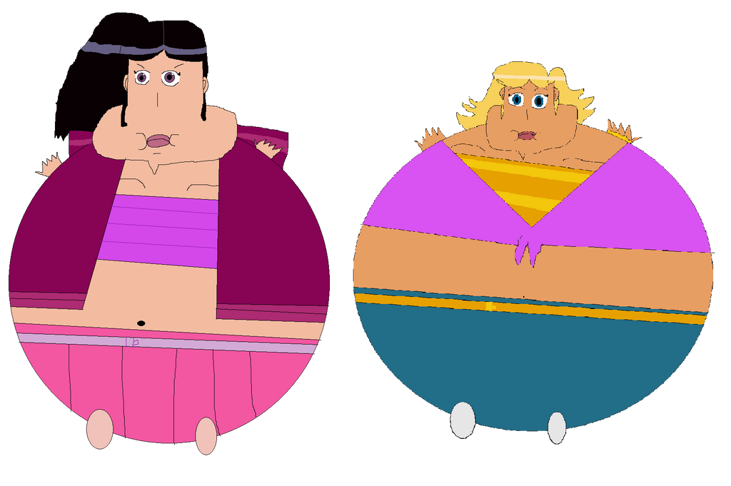 Totally Spies Mandy And Mindy Inflated By Azel98 On DeviantArt totally-spies-mandy-and-mindy-inflated-by-azel98-on-deviantart
