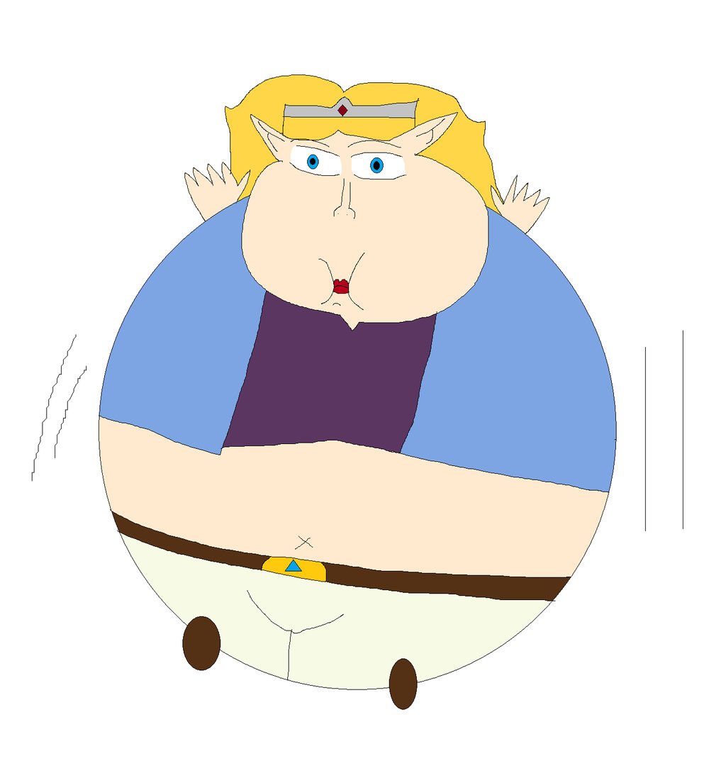 Zelda Inflation 80's Cartoon Princess Zelda Inflated ! by Azel98 on DeviantArt