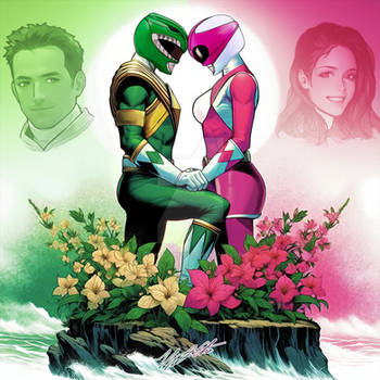 MMPR - Tommy Oliver and Kimberly Hart