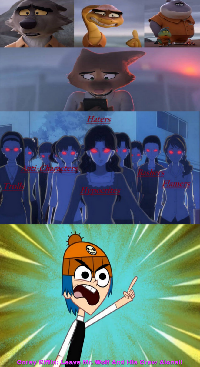 Corey Riffin Defends The Bad Guys And Diane by 9Migration2009 on DeviantArt