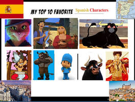 My Top 10 Favorite Spanish Characters - By Guirick