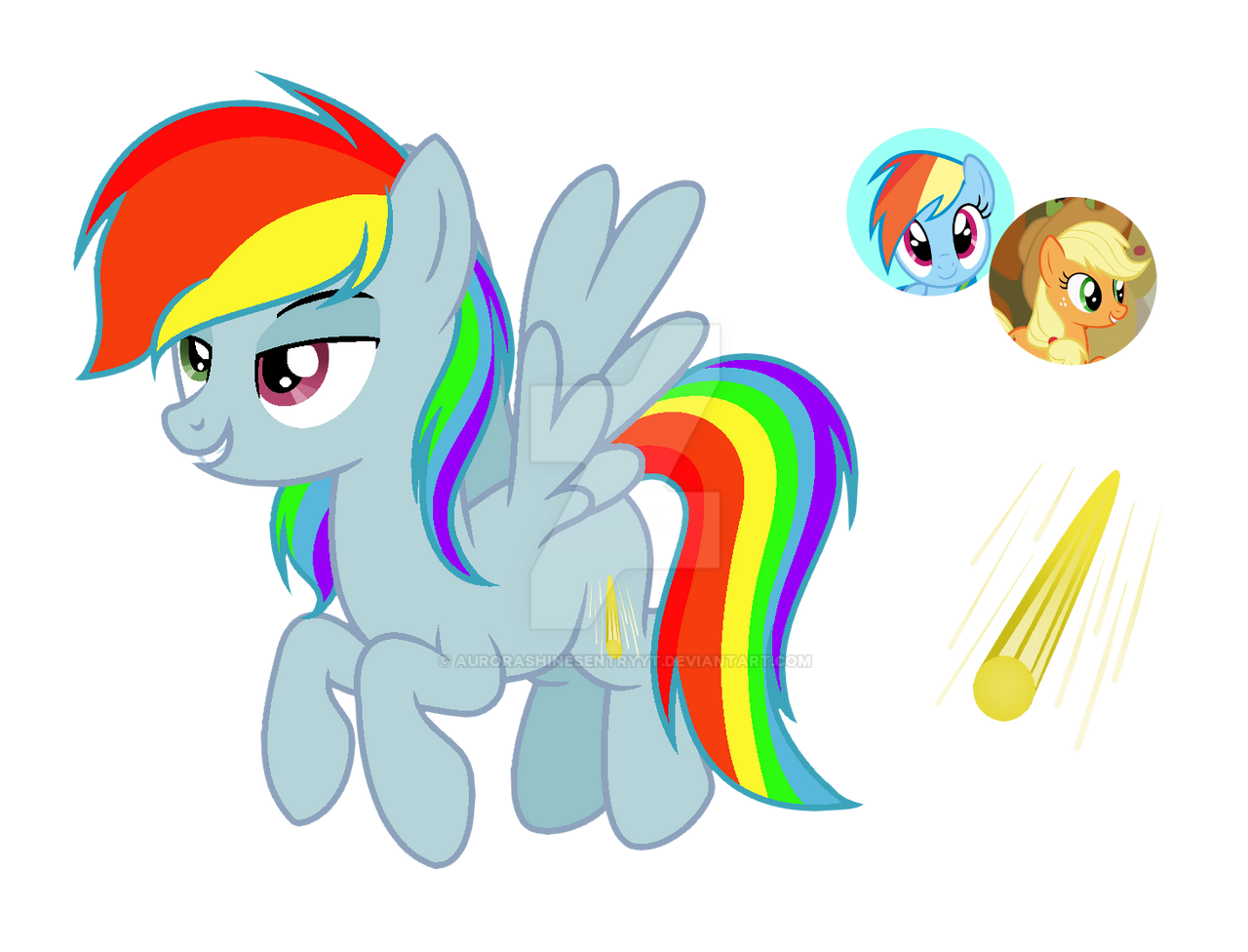 MLP Ship Commission Sky Comet by AuroraShineSentryYT on DeviantArt