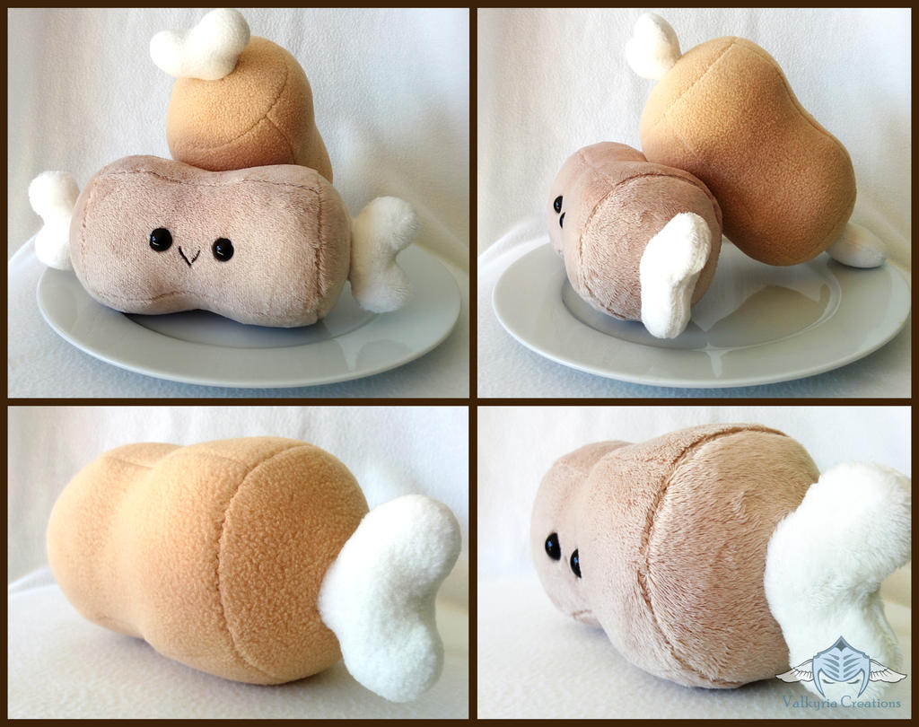 Anime Manga style Steak Meat plushie