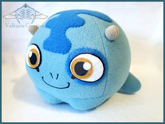 Custom Facebook Hatch Fugu sticker plush