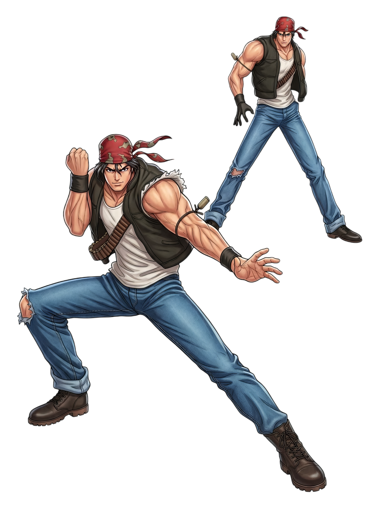 Kof Rabort Ralf KOF 94 ArtWork by Juanxoc on DeviantArt