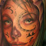 Day of the Dead Girl Detail