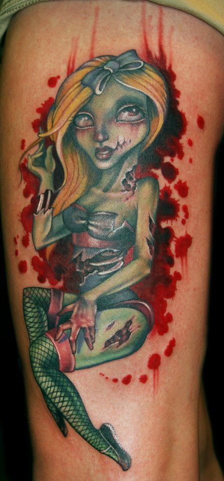 zombie girl