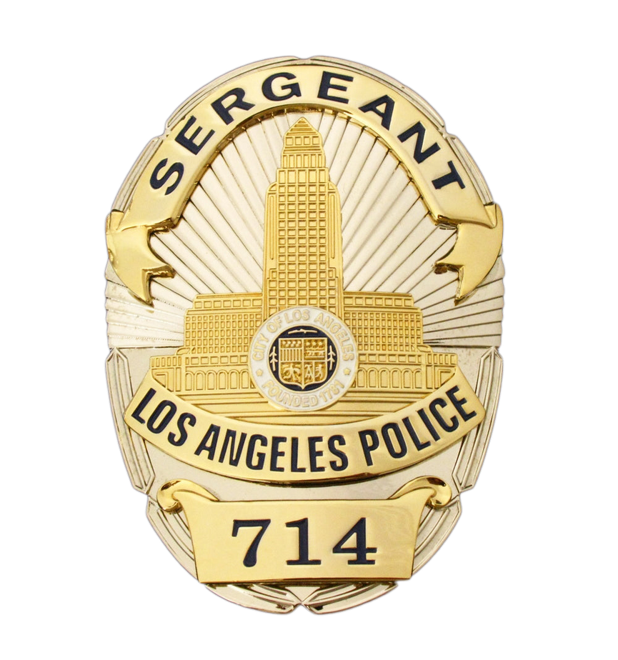 LAPD Badge 714 by ShinRiderNumber2 on DeviantArt