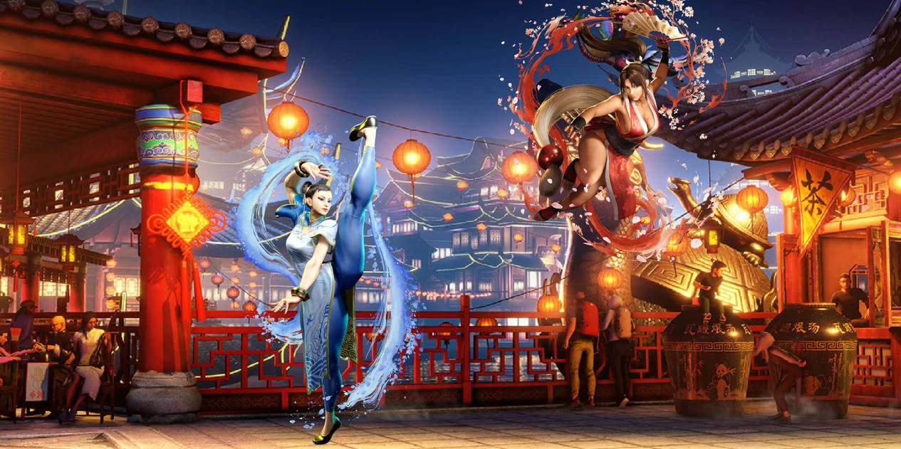 Chun Li Vs Mai By ShinRiderNumber2 On DeviantArt chun-li-vs-mai-by-shinridernumber2-on-deviantart
