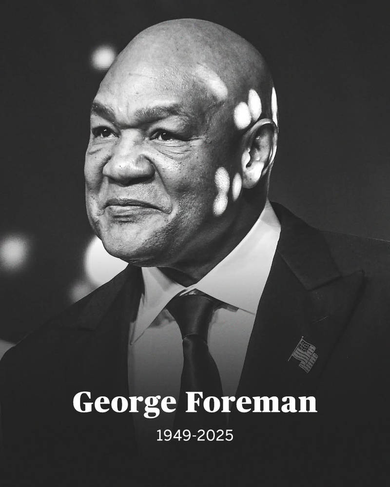 George Foreman Rip RIP George Foreman (1949 - 2025) by ShinRiderNumber2 on DeviantArt