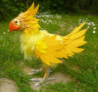 Chocobo! - OOAK Posable Doll