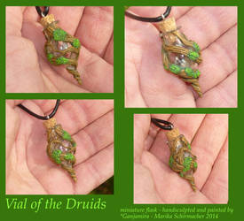 Vial of the Druids - miniature Flask