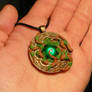 Heart of the Dryad - handsculpted Pendant