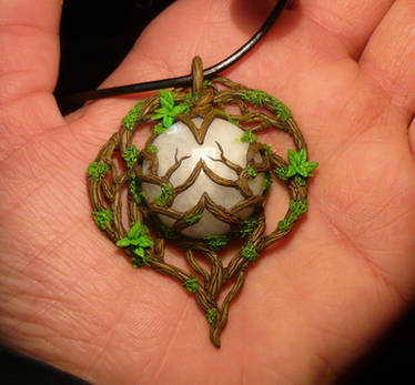 Heart of the Moonkin - handsculpted Pendant