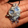 Amulet of the Seas - handsculpted Pendant