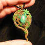 Emerald Soul - handmade Pendant with Emerald